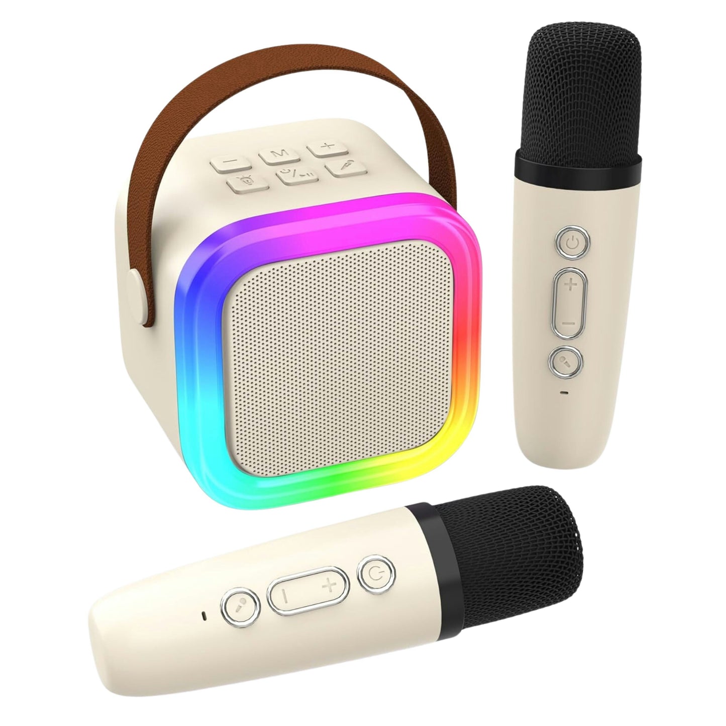 Portable Karaoke Machine – Bluetooth Speaker with Wireless Microphone, Clear and Loud Sound