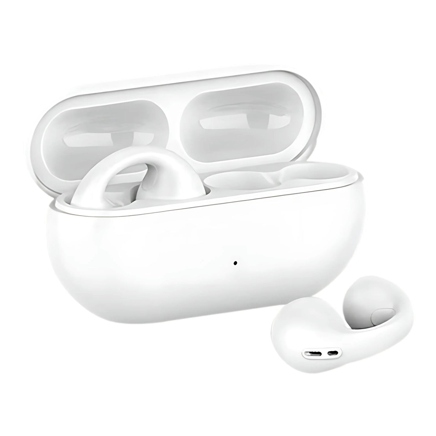 Wireless Bone Conduction Headphones – Waterproof Bluetooth Earphones with Ear Clip, Mini Open-Ear Design for Comfort and Clarity